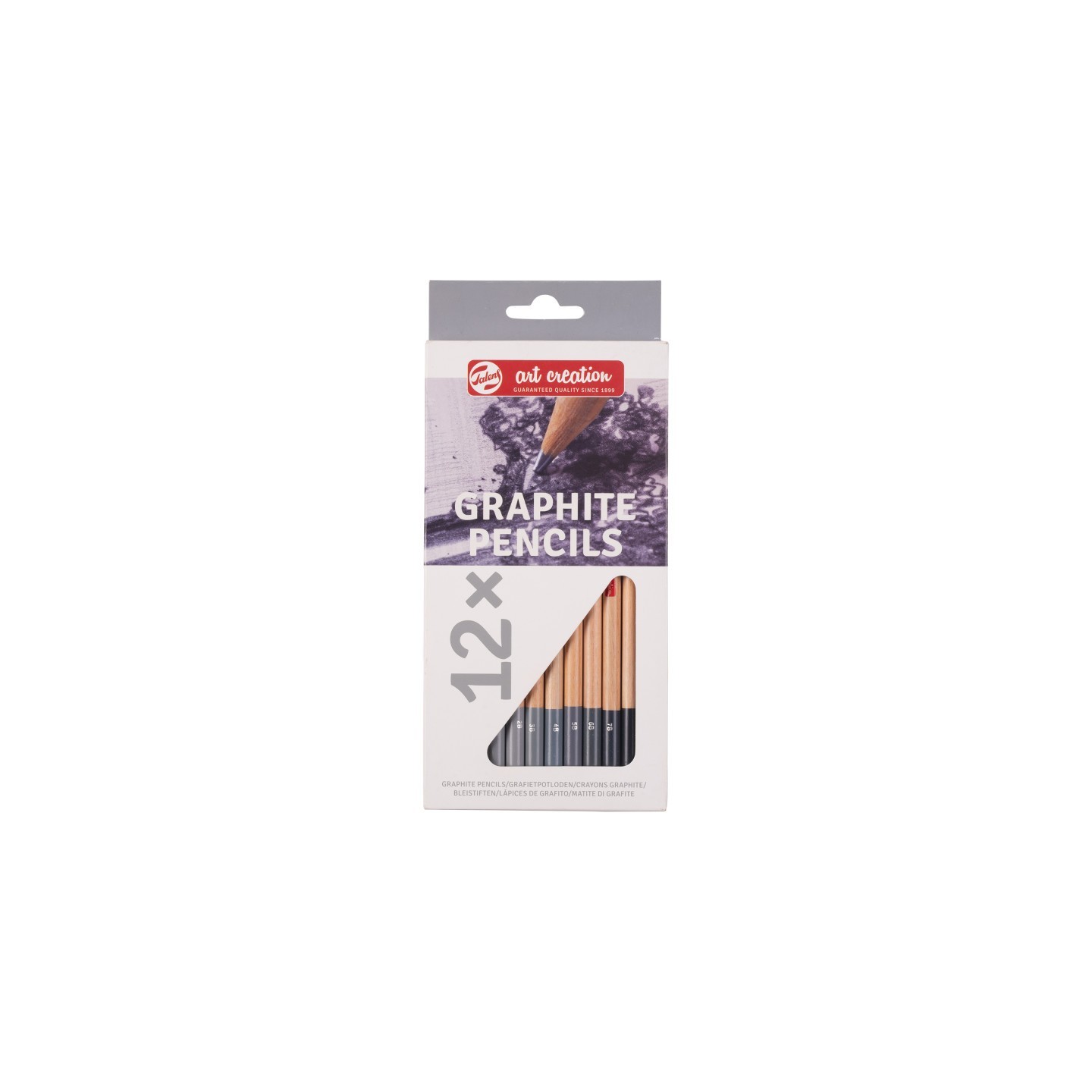 Talens Art Creation Graphite Pencils, Set of 12