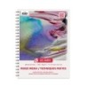 Talens Art Creation Mixed Media Paper Pad, Spiral Bound, 98lbs, 9" x 12", 40 Sheets