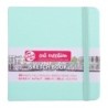 Talens Art Creation Sketchbook, 80 Sheets, 90lbs, Fresh Mint Cover, 4.7" x 4.7"