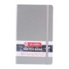 Talens Art Creation Sketchbook, 80 Sheets, 90lbs, Shiny Silver Cover, 5.1" x 8.3"