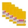 Talens Art Creation Sketchbook, 80 Sheets, 90lbs, Golden Yellow Cover, 3.5" x 5.5", Pack of 5