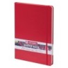 Talens Art Creation Sketchbook, 80 Sheets, 90lbs, Red Cover, 8.3" x 11.7" (A4)