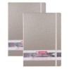 Talens Art Creation Sketchbook, 80 Sheets, 90lbs, Pink Champagne Cover, 8.3" x 11.7" (A4), Pack of 2