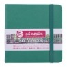 Talens Art Creation Sketchbook, 80 Sheets, 90lbs, Forest Green Cover, 4.7" x 4.7"