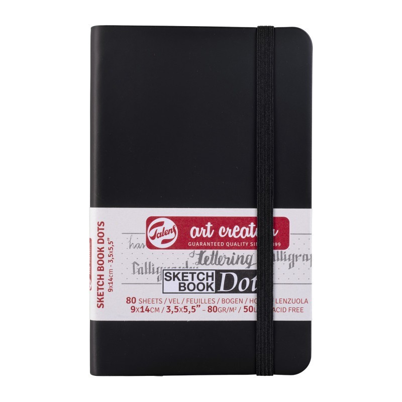 Talens Art Creation Dotted Sketchbook, 80 Sheets, 50lbs, 3.5" x 5.5"