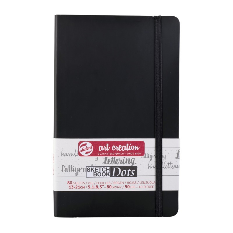 Talens Art Creation Dotted Sketchbook, 80 Sheets, 50lbs, 5.1" x 8.3"