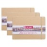 Talens Art Creation Sketchbook, 80 Sheets, 90lbs, Kraft Cover, 8.3" x 5.8" (A5), Pack of 3