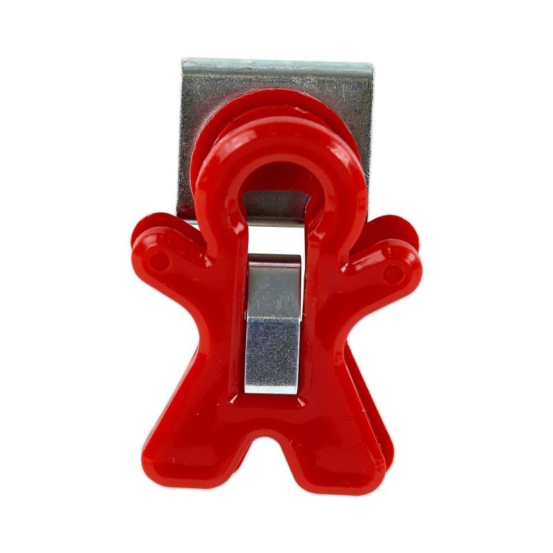 The Pencil Grip™ Magnet Man Magnetic Clip, Assorted Colors, Single