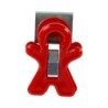 The Pencil Grip™ Magnet Man Magnetic Clip, Assorted Colors, Single