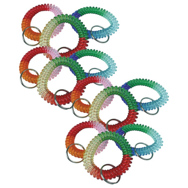 The Pencil Grip™ Wrist Coil, Tricolor, Pack of 12