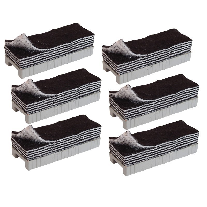 The Pencil Grip™ 12 in 1 Whiteboard Eraser, Pack of 6