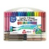 The Pencil Grip™ Triangular Magic Stix Markers, 48 Pack, Includes Global Skin Tones