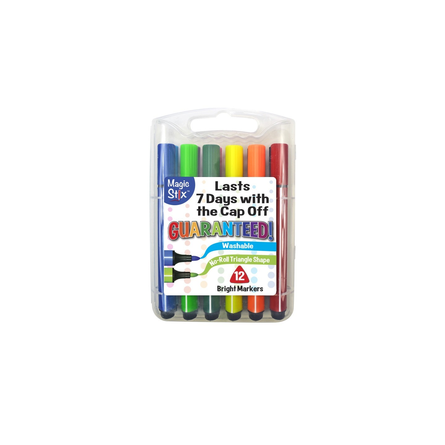 Magic Stix™ Triangular Markers, 12 Pack