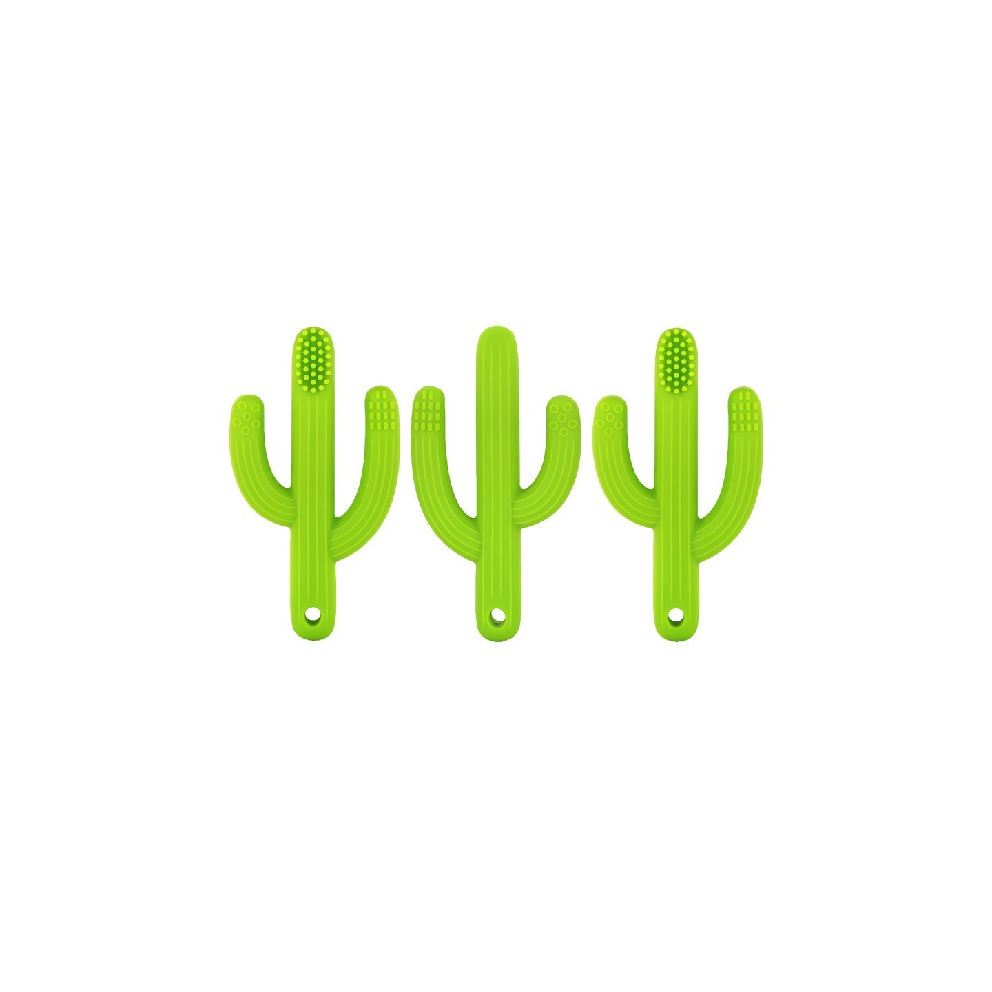 The Pencil Grip™ Cactus Toothbrush Teether, Pack of 3