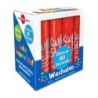 Kwik Stix™ Solid Tempera Paint Sticks, Single Color Pack, Red, Pack of 12