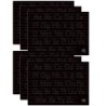The Pencil Grip™ Activity Playmat - Letters (2-Sided), Pack of 6