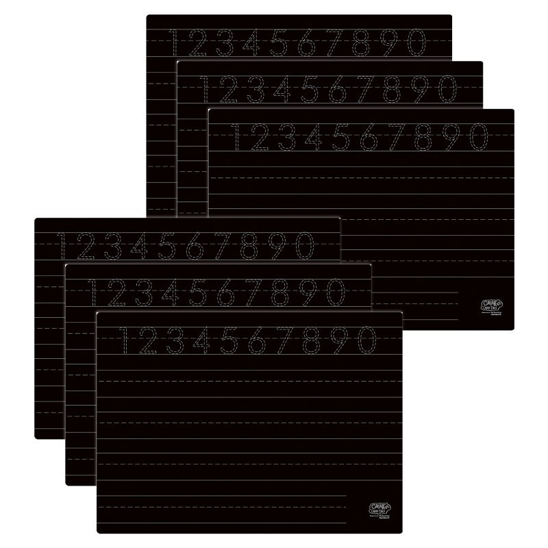 The Pencil Grip™ Activity Playmat - Numbers & Shapes (2-Sided), Pack of 6