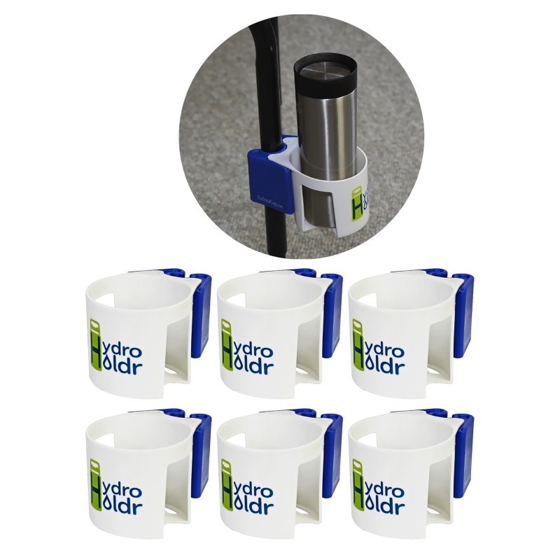 The Pencil Grip™ Hydro Holdr - Clip-on Bottle Holder - Set of 6