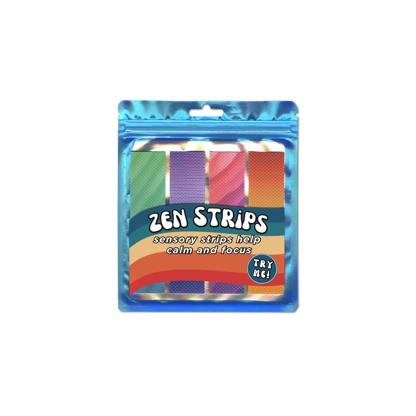 The Pencil Grip™ Zen Strips, Bumpy Gradient Set 1, 4 Per Set, 6 Sets