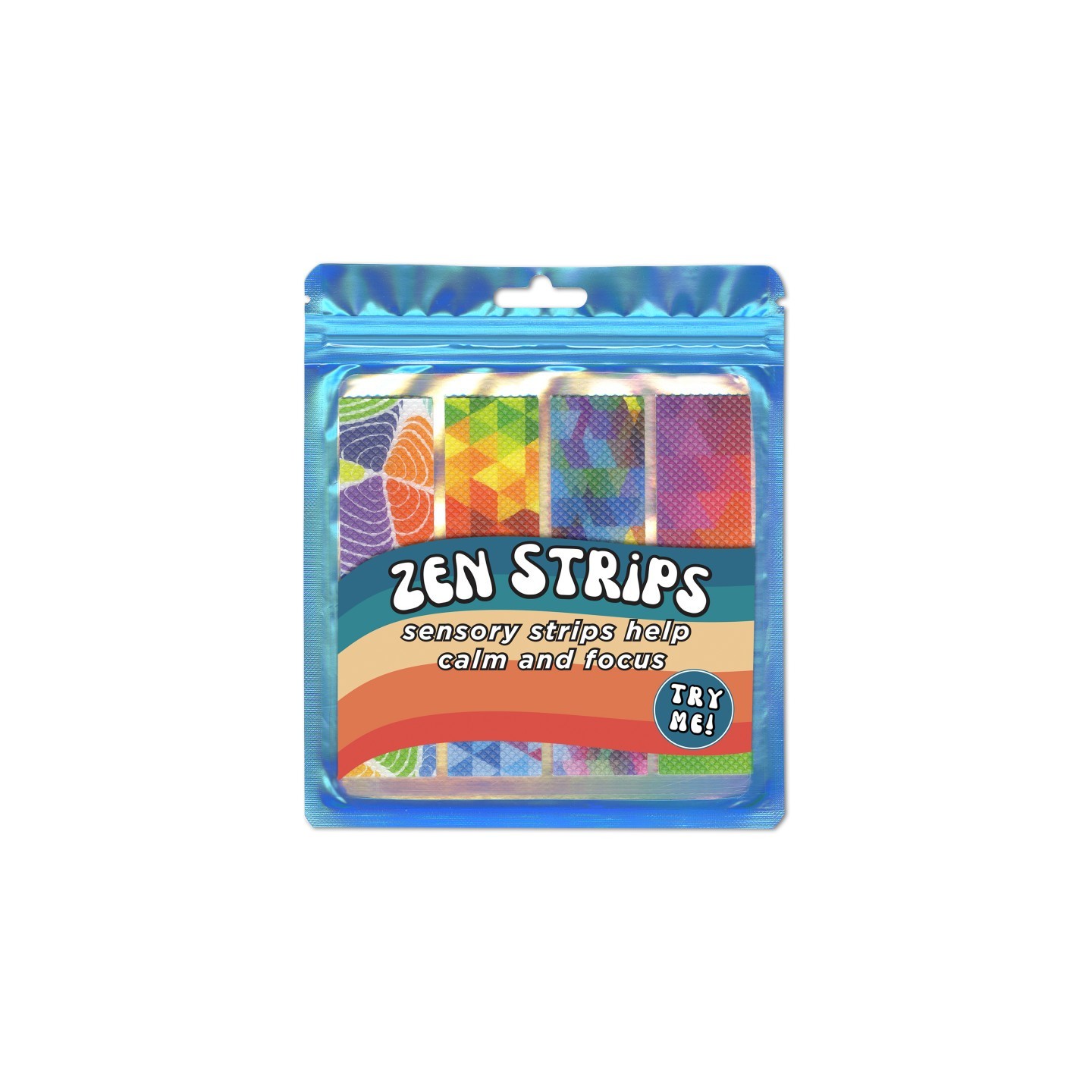 The Pencil Grip™ Zen Strips, Bumpy Brights Set 3, 4 Per Set, 6 Sets