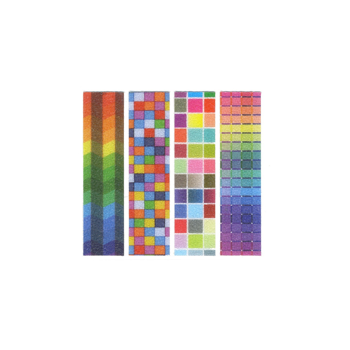 The Pencil Grip™ Zen Strips, Sand Brights Set 4, 40 Strips
