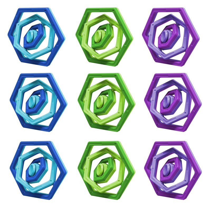 The Pencil Grip™ Hexle Fidget Toy, Pack of 3