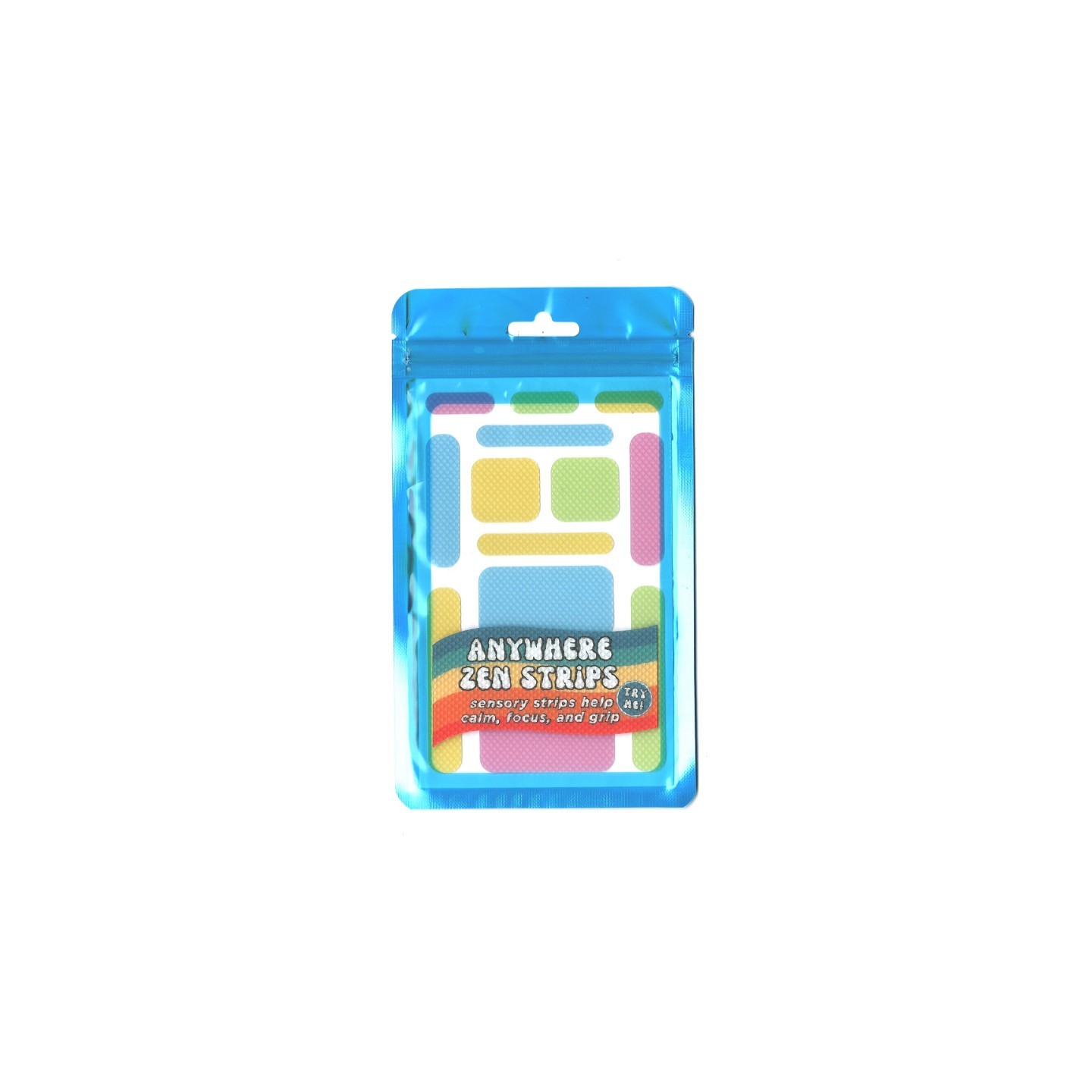 The Pencil Grip™ Zen Strips, Anywhere Zen, Bumpy Pastel, 13 Per Set, 6 Sets