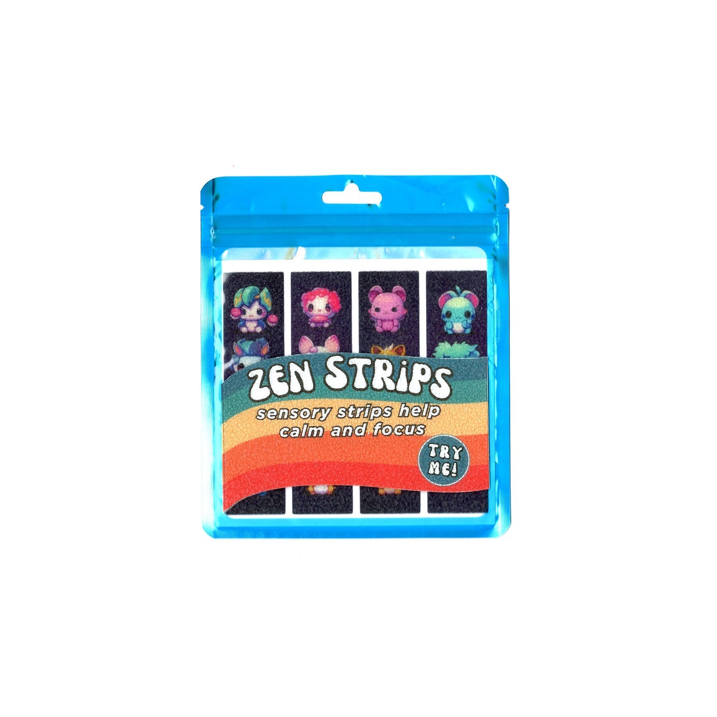 The Pencil Grip™ Zen Strips, Sand Cuties Set 8, 40 Strips