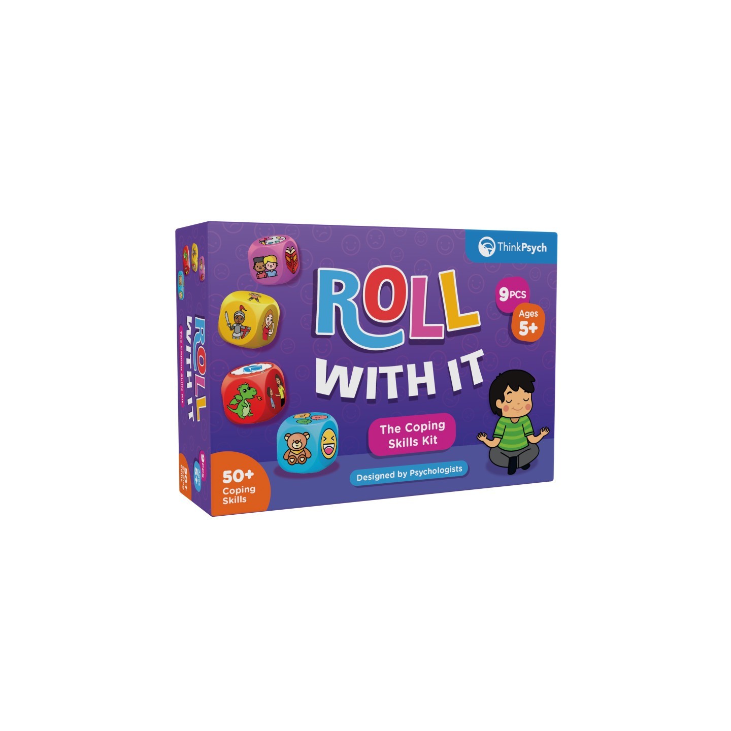 ThinkPsych Roll With It Coping Skills 9-Piece Toolkit