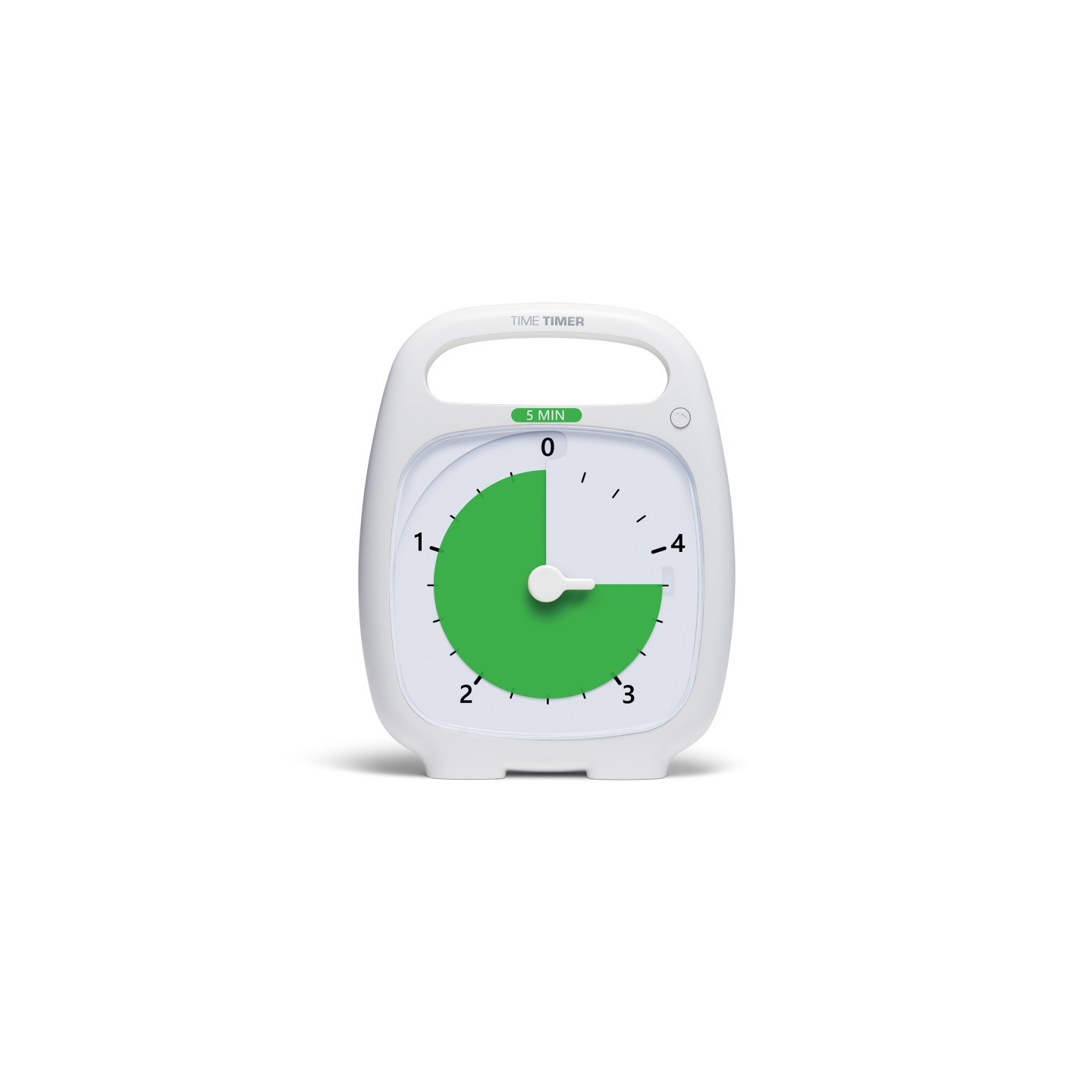Time Timer® PLUS® 5 Minute Timer, White