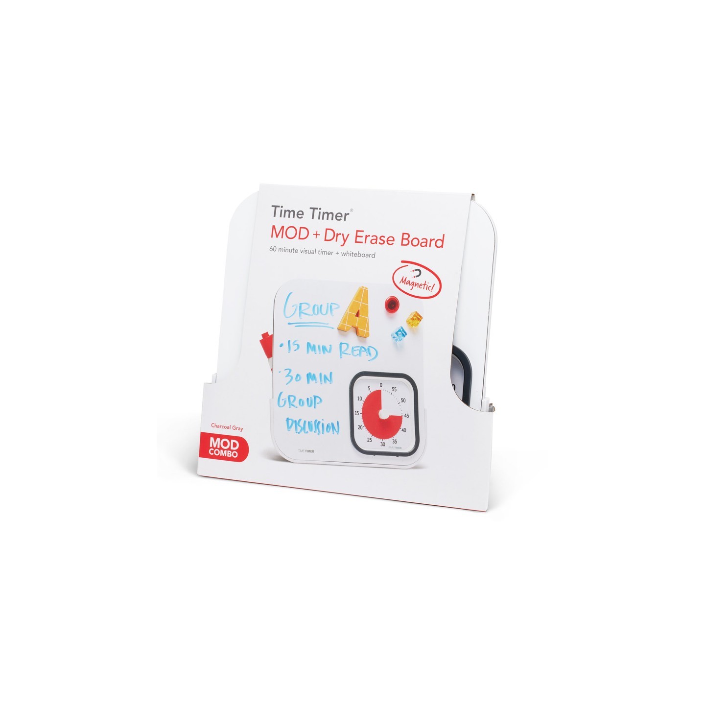 Time Timer® MOD Timer + Magnetic Dry Erase Board