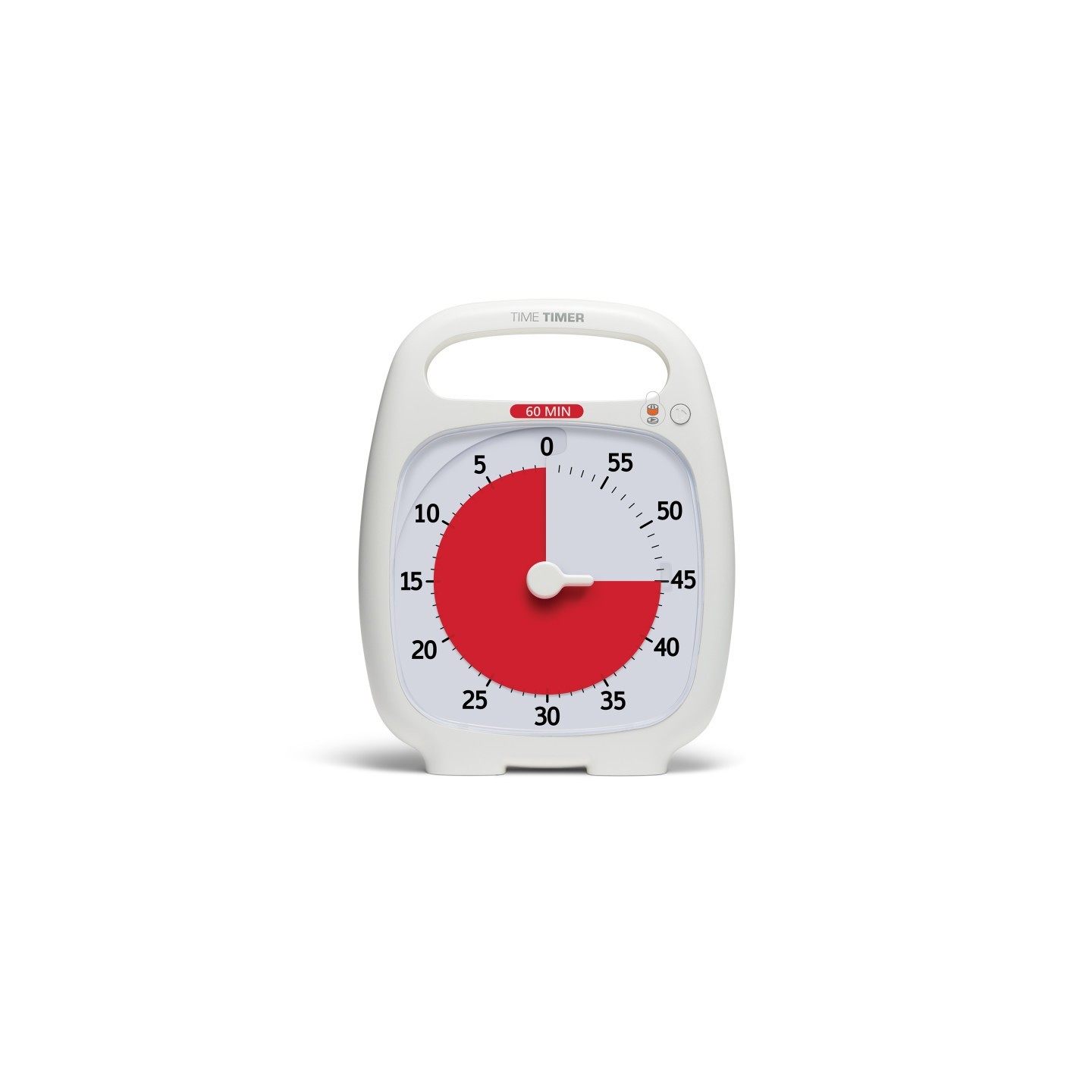 Time Timer® PLUS®, 60 Minute Timer, White