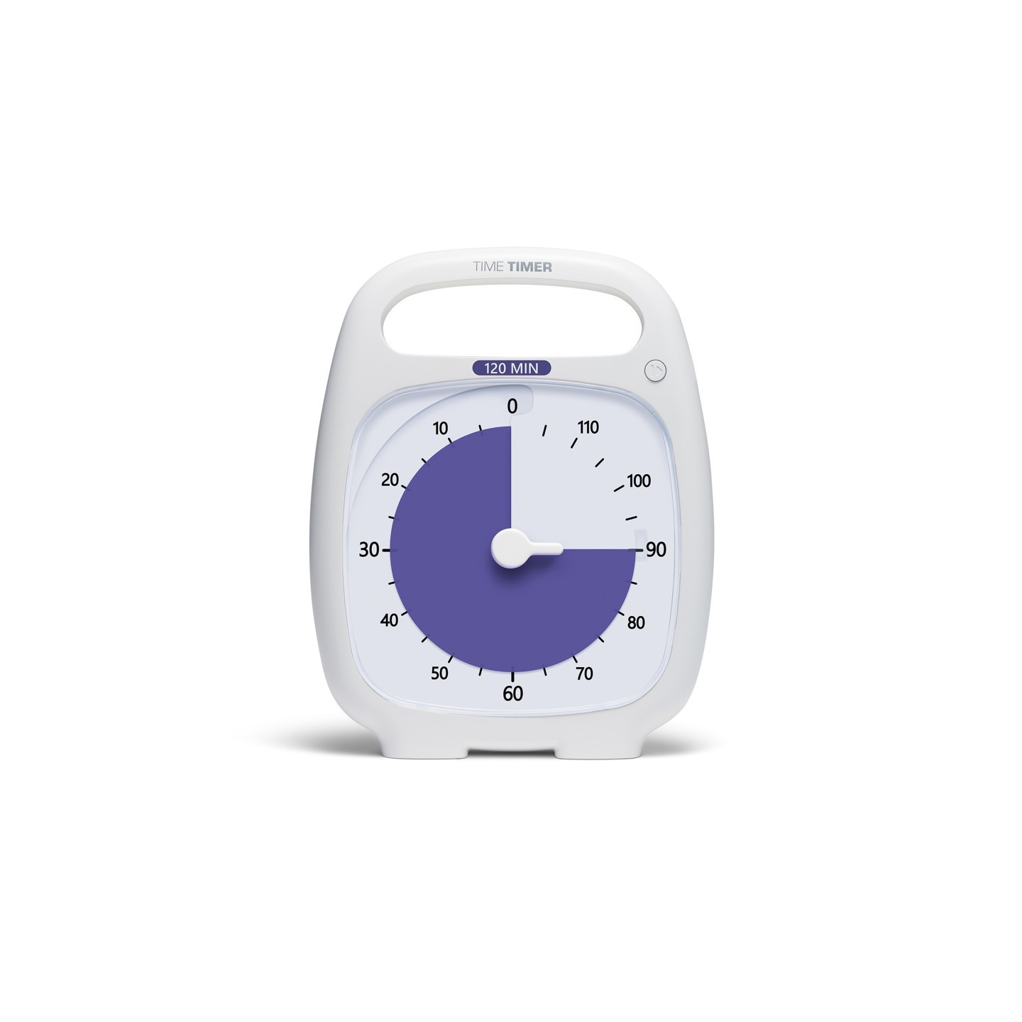 Time Timer® PLUS® 120 Minute Timer, White