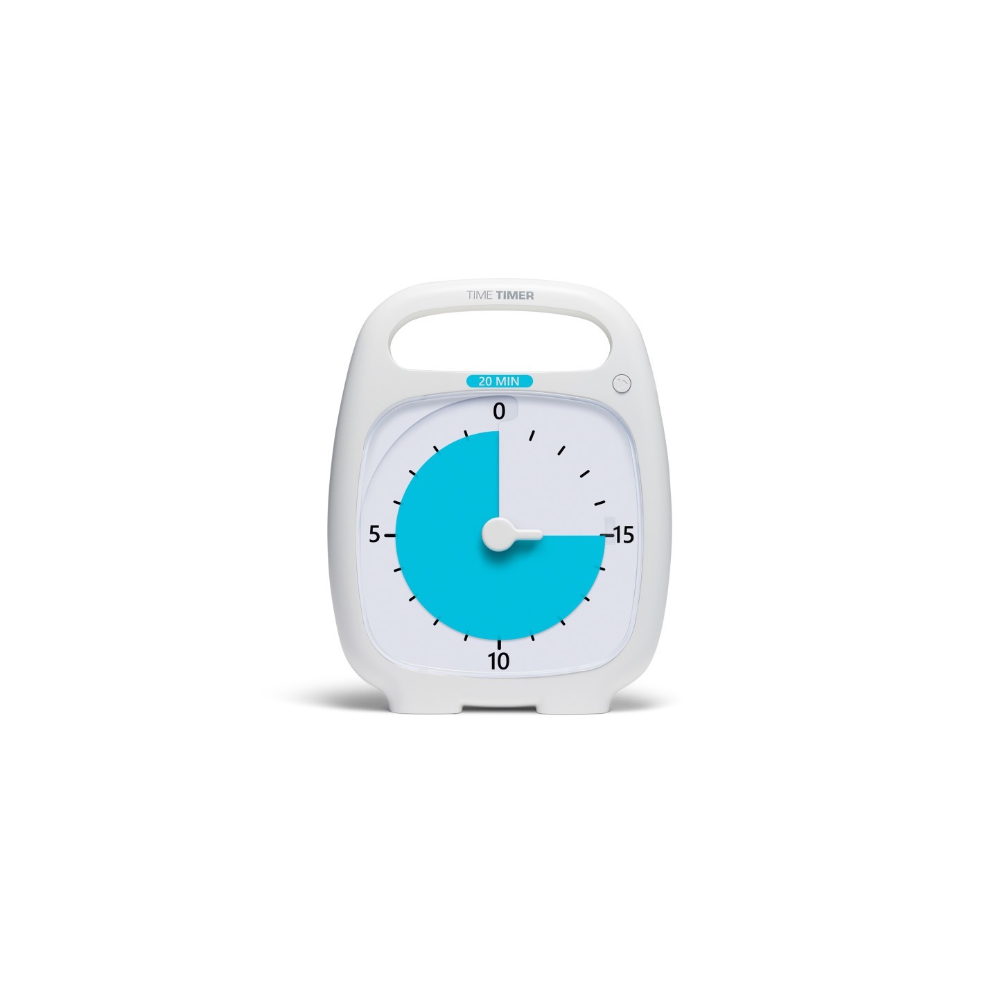 Time Timer® PLUS®, 20 Minute Timer, White