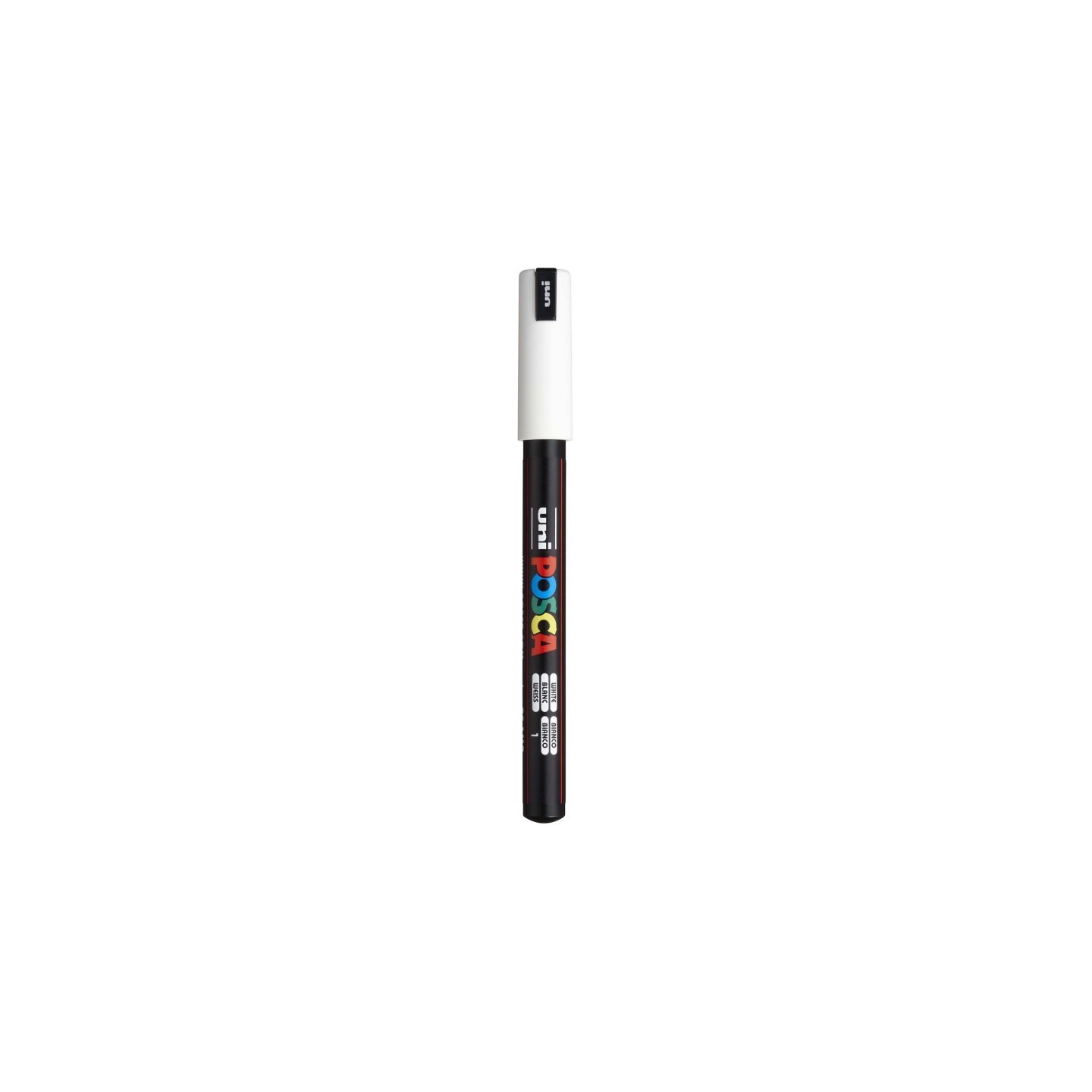 POSCA PC-1MR Paint Marker, Extra Fine Pin Tip (0.7 mm), White