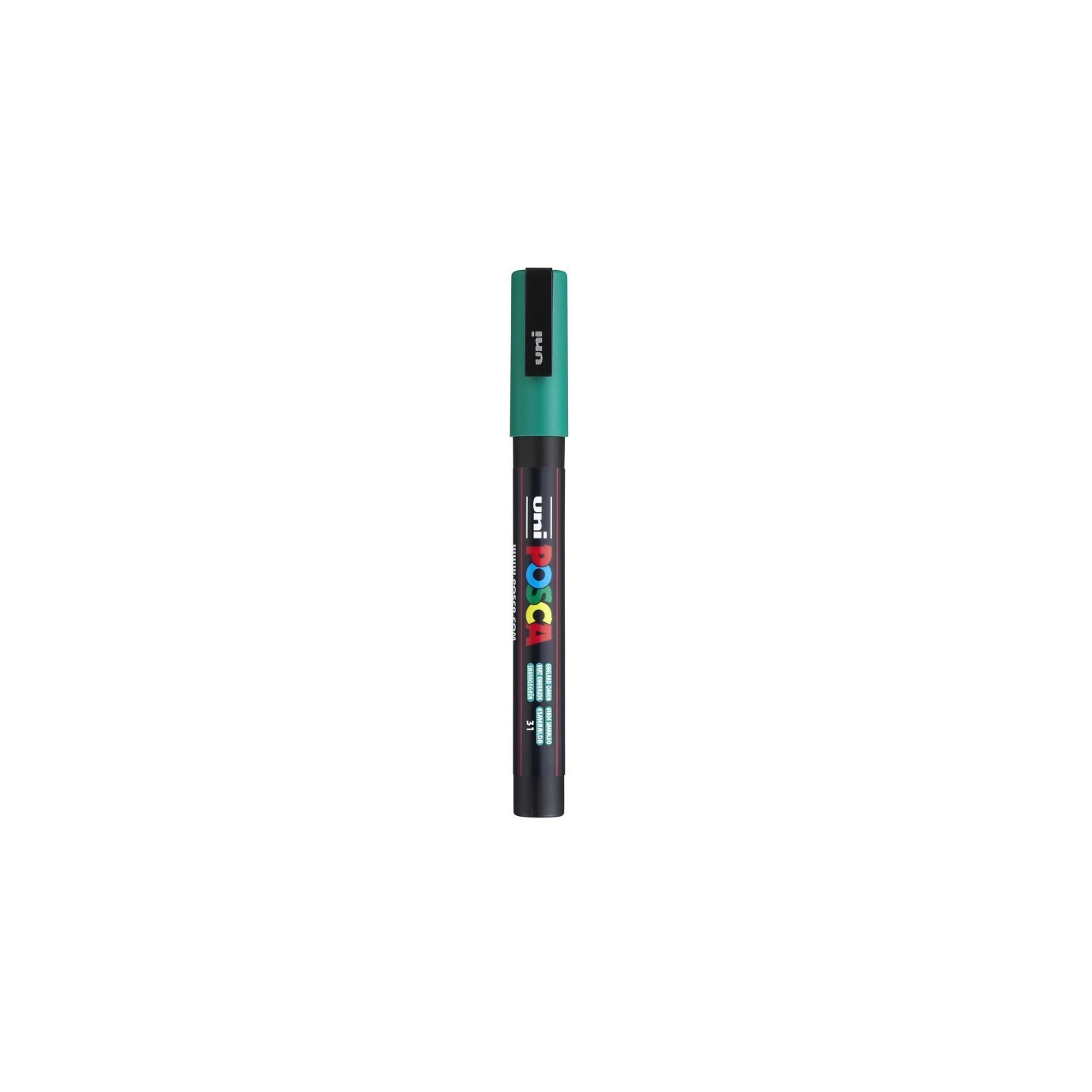 POSCA PC-3M Paint Marker, Fine Bullet Tip (0.9-1.3 mm), Emerald Green