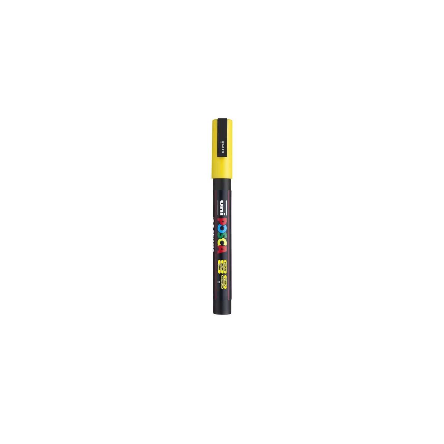 POSCA PC-3M Paint Marker, Fine Bullet Tip (0.9-1.3 mm), Yellow