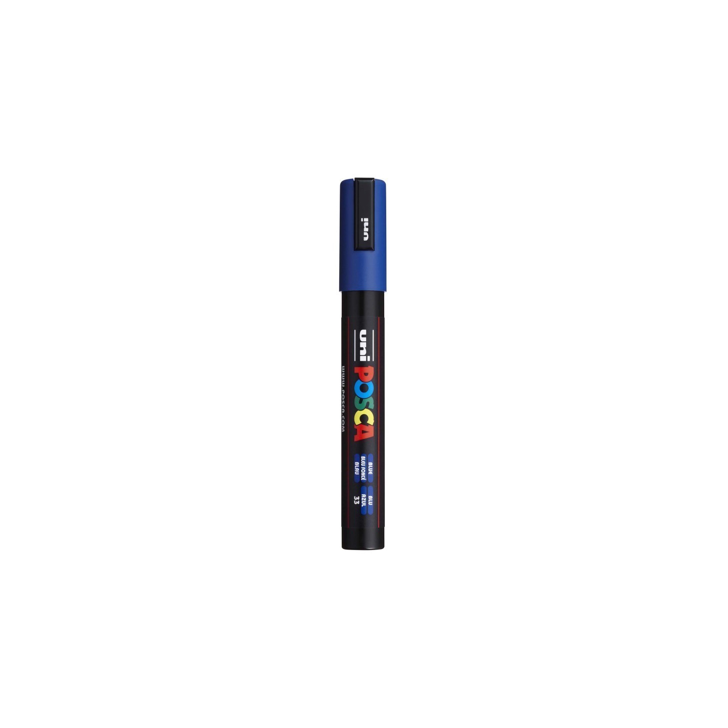 POSCA PC-5M Paint Markers, Medium Bullet Tip (1.8-2.5 mm), Blue