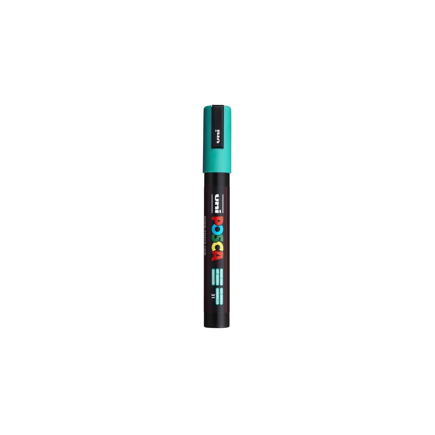 POSCA PC-5M Paint Markers, Medium Bullet Tip (1.8-2.5 mm), Emerald Green