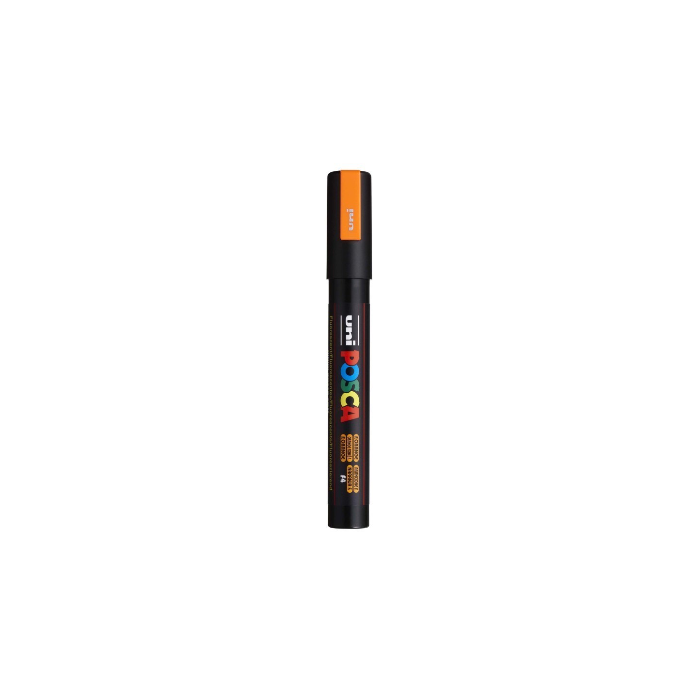 POSCA PC-5M Paint Markers, Medium Bullet Tip (1.8-2.5 mm), Fluorescent Orange