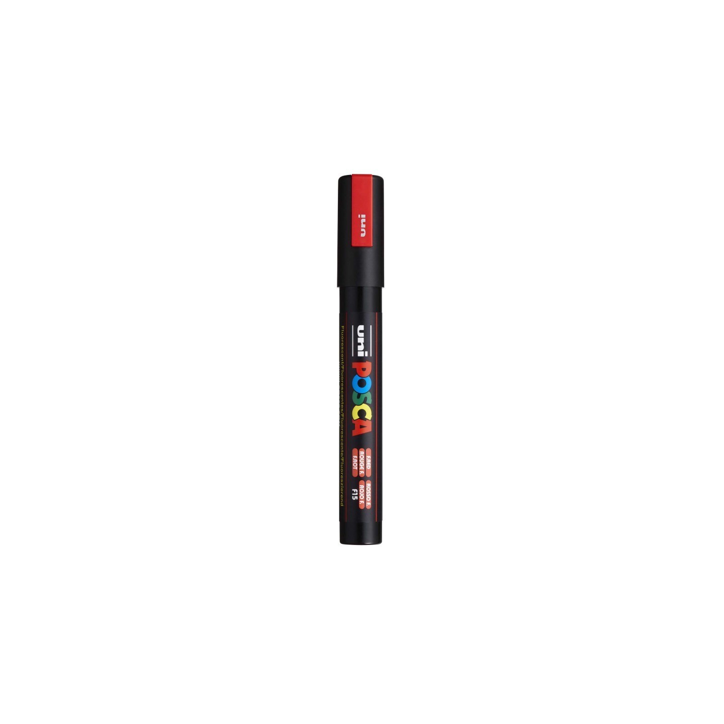 POSCA PC-5M Paint Markers, Medium Bullet Tip (1.8-2.5 mm), Fluorescent Red