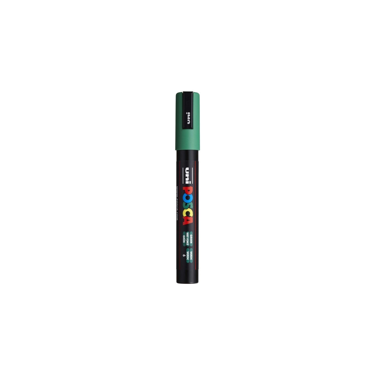 POSCA PC-5M Paint Markers, Medium Bullet Tip (1.8-2.5 mm), Green