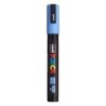POSCA PC-5M Paint Markers, Medium Bullet Tip (1.8-2.5 mm), Sky Blue