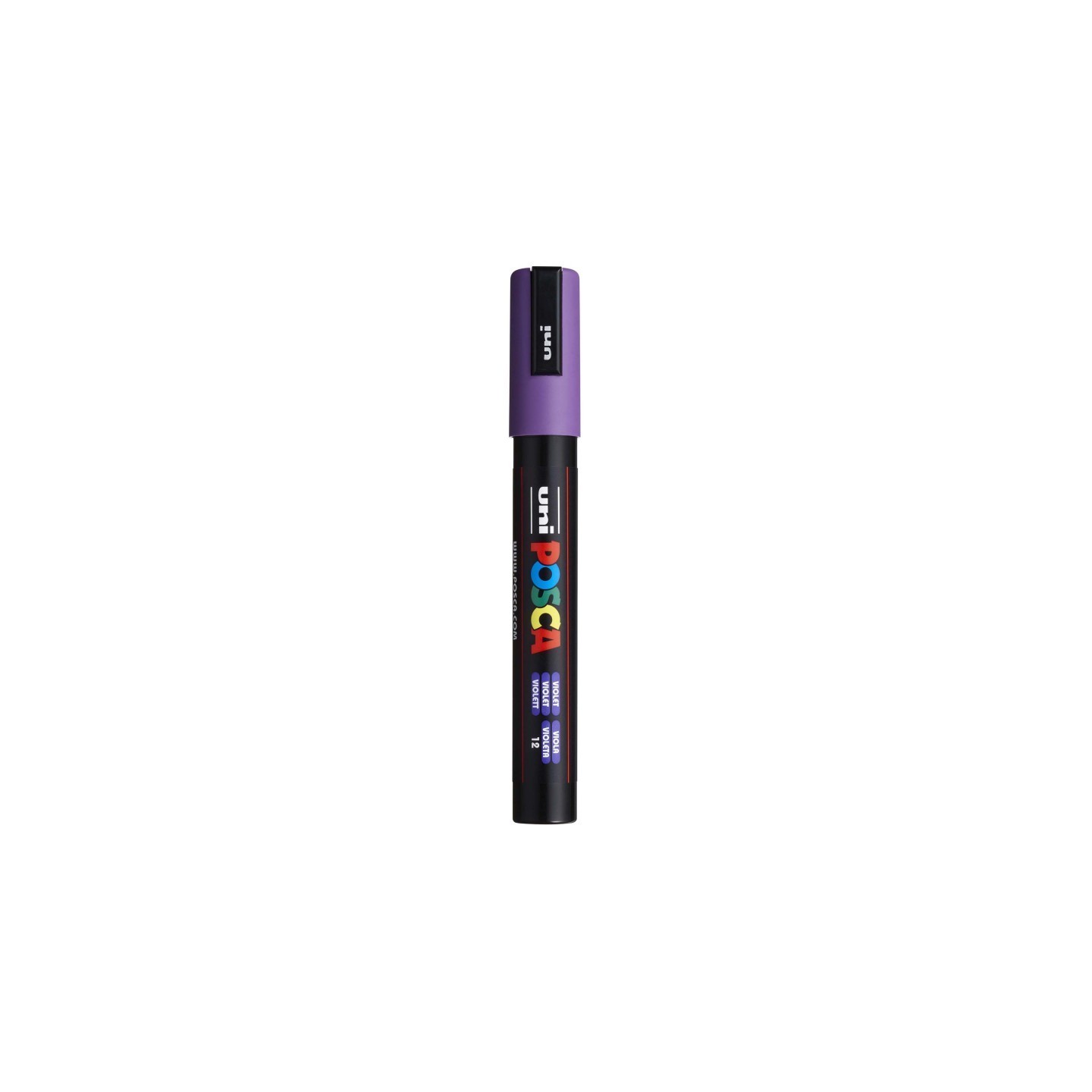 POSCA PC-5M Paint Markers, Medium Bullet Tip (1.8-2.5 mm), Violet
