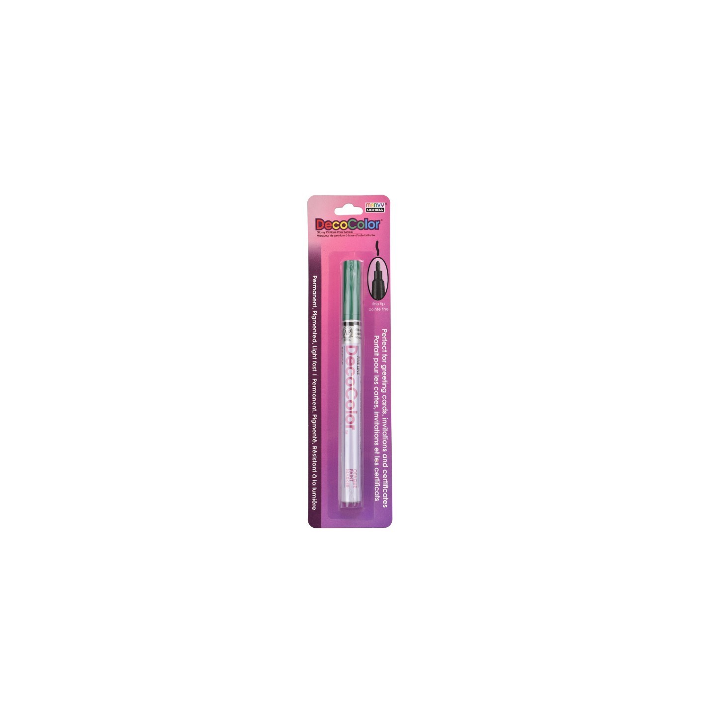 Marvy Uchida® DecoColor® Paint Marker, Fine Tip, 200-S, Green #4
