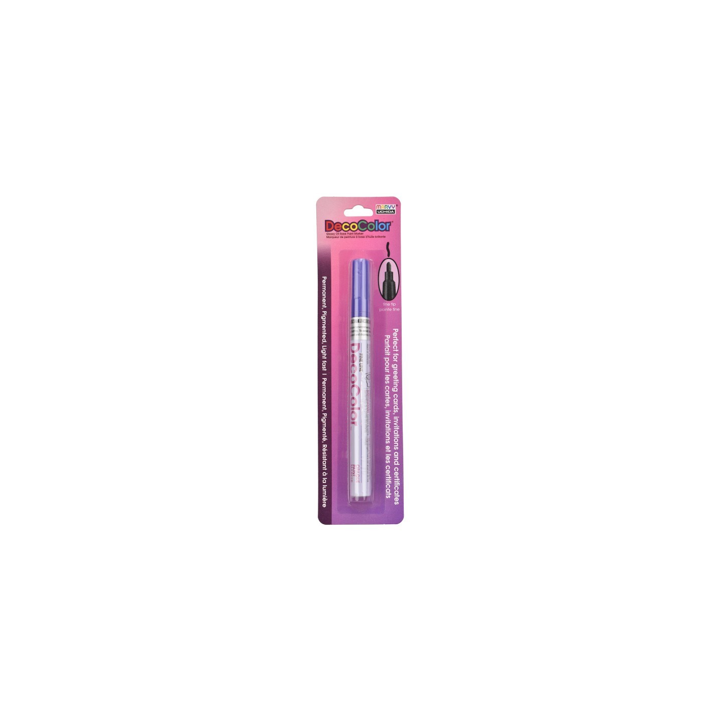 Marvy Uchida® DecoColor® Paint Marker, Fine Tip, 200-S, Violet #8