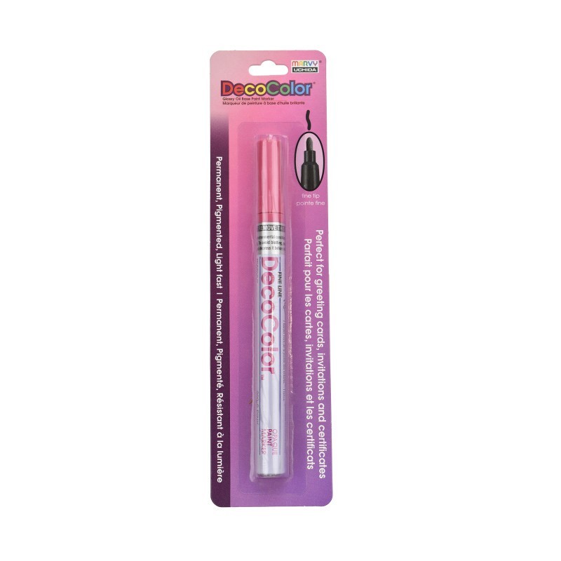 Marvy Uchida® DecoColor® Paint Marker, Fine Tip, 200-S, Pink #9