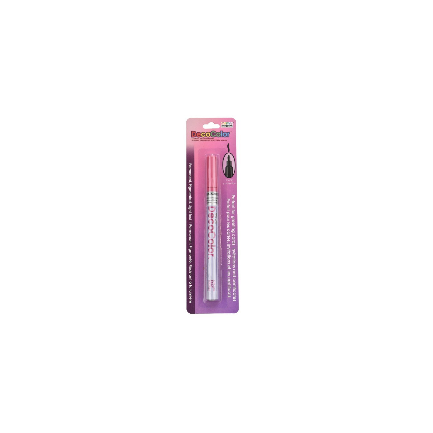 Marvy Uchida® DecoColor® Paint Marker, Fine Tip, 200-S, Pink #9