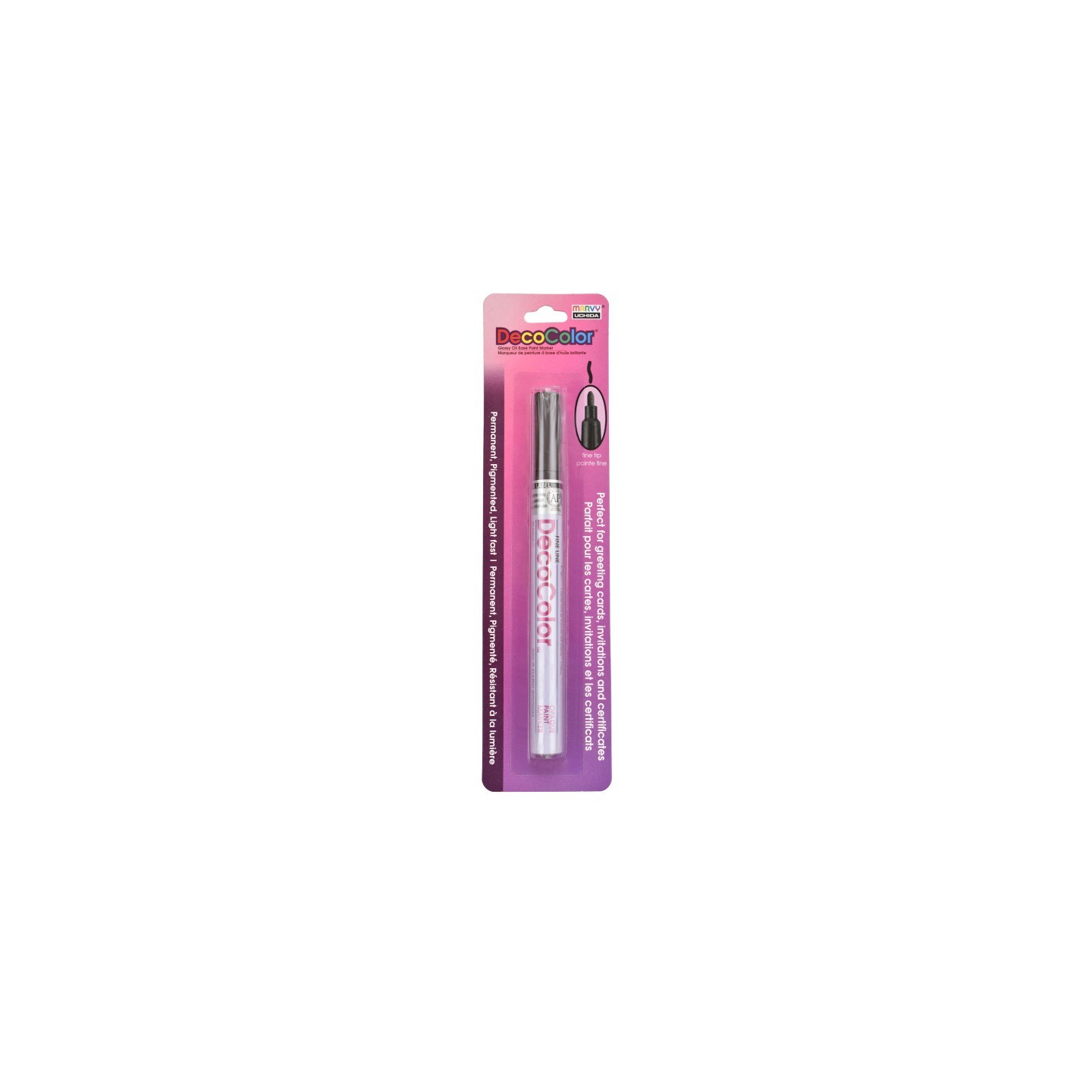 Marvy Uchida® DecoColor® Paint Marker, Fine Tip, 200-S, Dark Brown #18