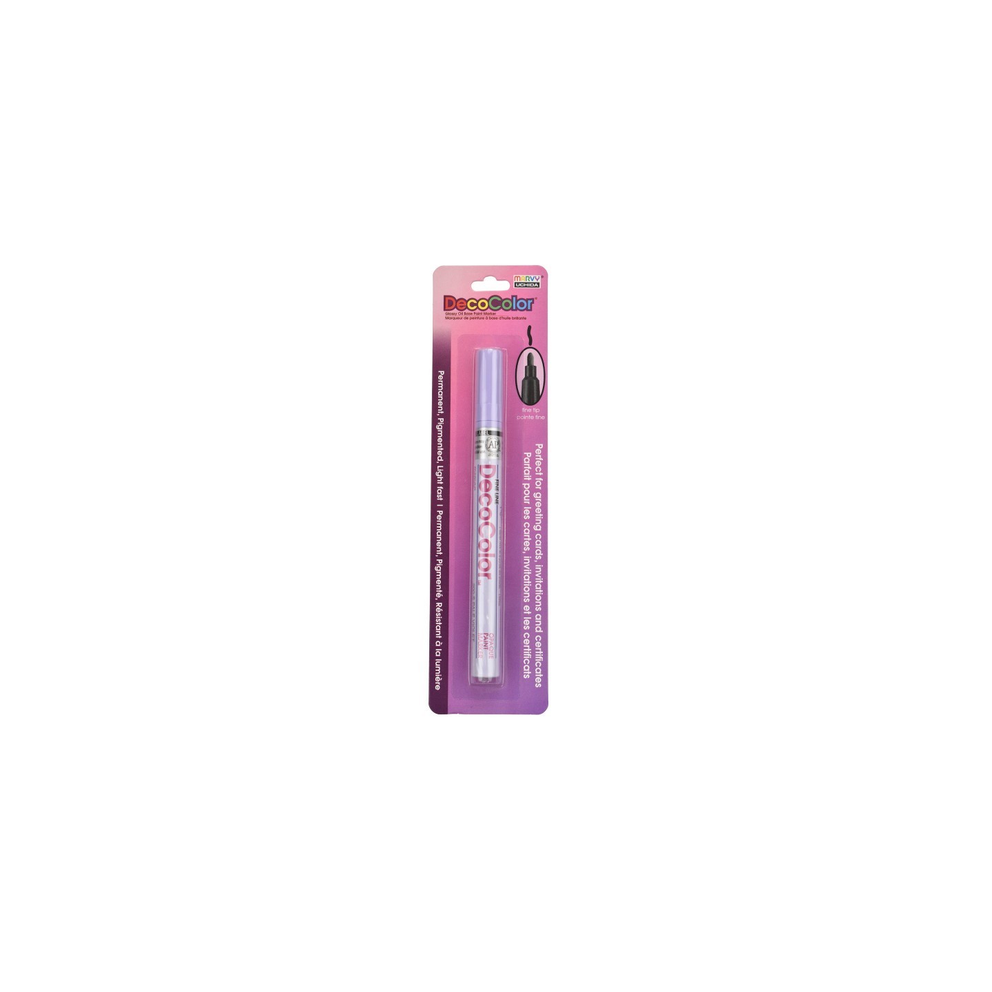 Marvy Uchida® DecoColor® Paint Marker, Fine Tip, 200-S, Pale Violet #31